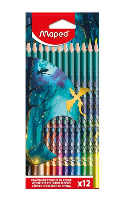 Maped Color'Peps Dragon Ξυλομπογιές x12