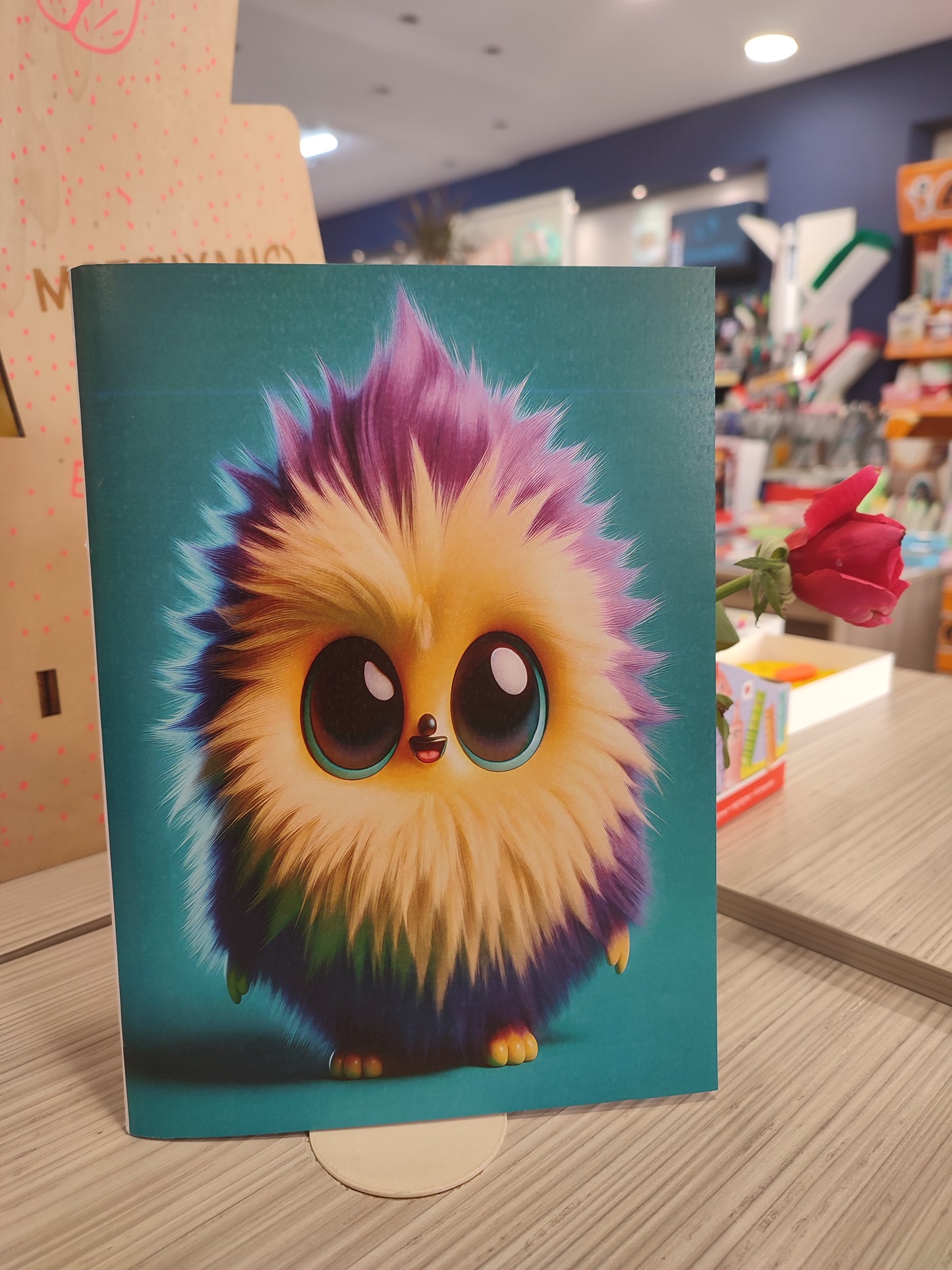 Τετράδιο Fluffy Monster