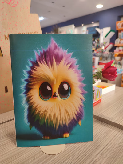 Τετράδιο Fluffy Monster