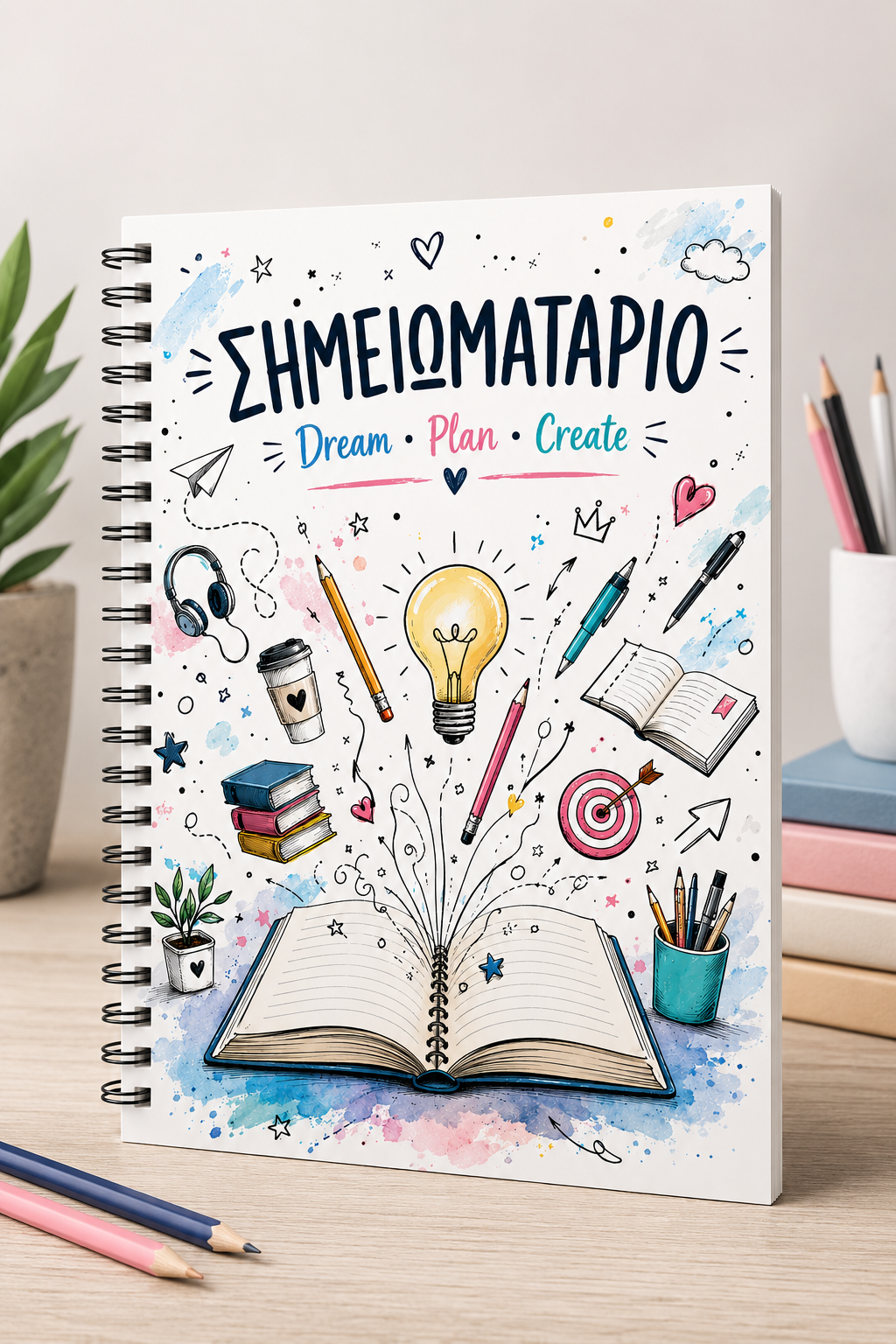 Σημειωματάριο Dream Plan Create