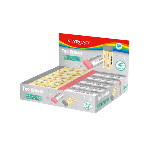 Keyroad Tec-Eraser Metallic Γόμα Soft