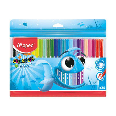 Maped Color'Peps Ocean Μαρκαδόροι x24