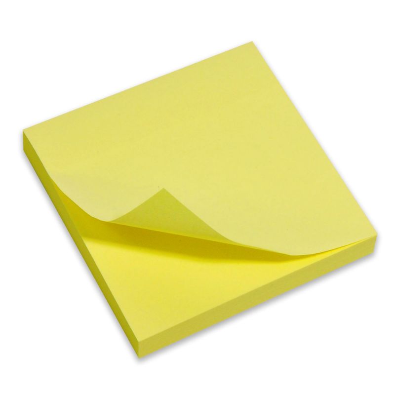 Αυτοκόλλητα Χαρτάκια 76*76mm Κίτρινο