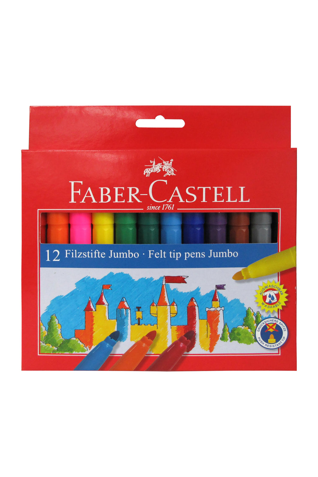 Μαρκαδόροι Faber Castell 12 χρώματα