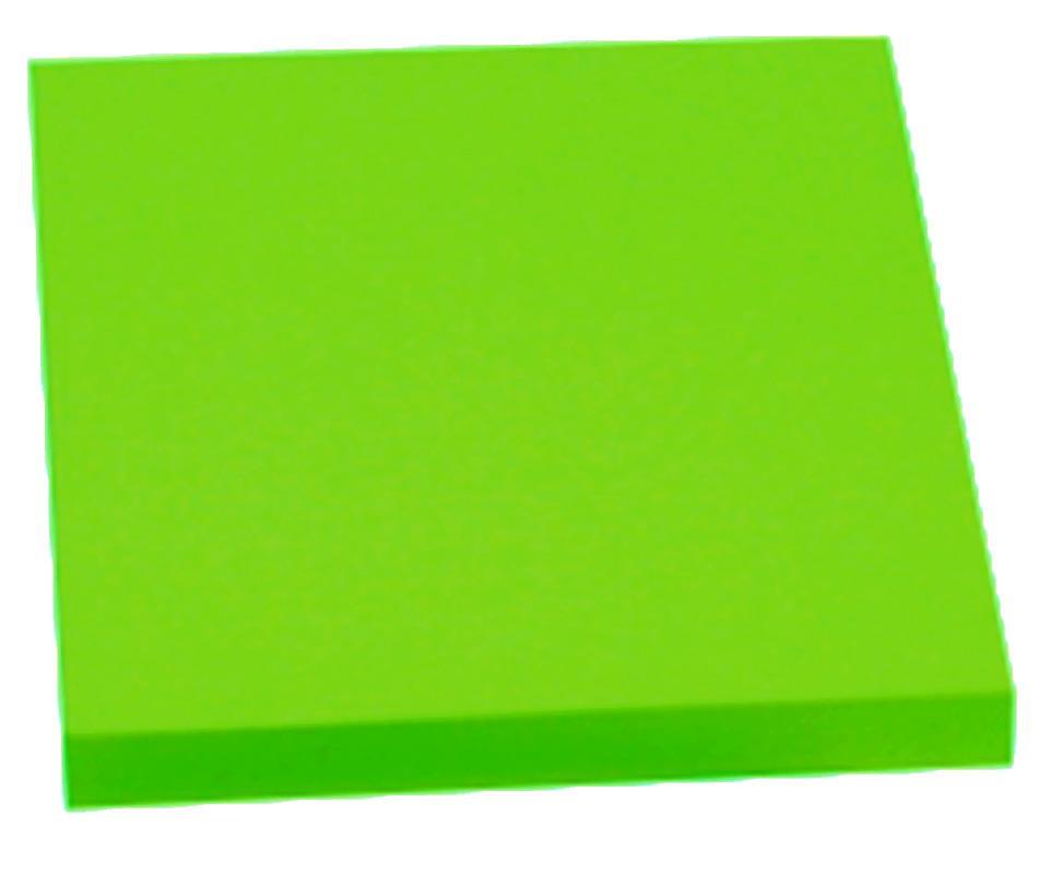 Αυτοκόλλητα Χαρτάκια 76x76mm Πράσινο