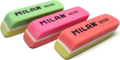Γόμα Plastic Διάφορα Χρώματα Milan