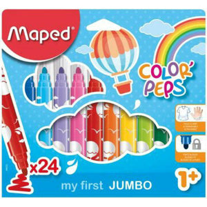 Μαρκαδόροι Maped Color'Peps Maxi 12 Χρωμάτων